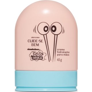 Creme Hidratante Para As Mãos Cuide-se Bem Bob Esponja Gary 45g