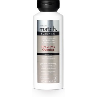 Shampoo Match Science Pré e Pós-Química 300ml