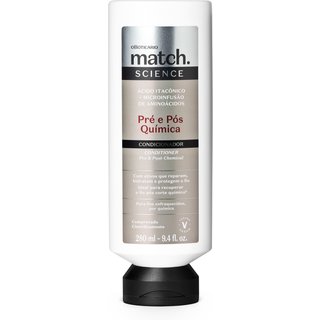 Condicionador Match Science Pré e Pós-Química 280ml