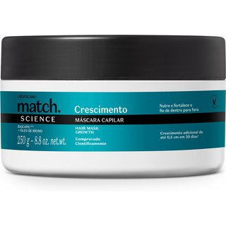Máscara Capilar Match Science Crescimento 250g