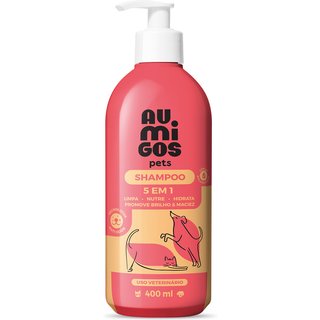 Shampoo 5 em 1 Au.Migos Pets 400ml