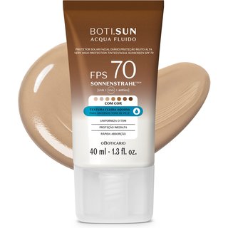Protetor Solar Facial Com Cor FPS70 Boti.Sun 3.0 40ml