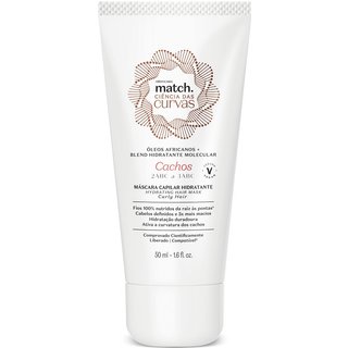 Máscara Capilar Hidratante Match Ciência das Curvas Cachos 50ml