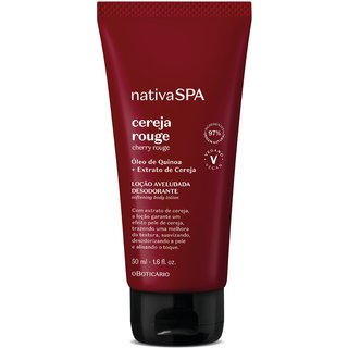 Loção Corporal Aveludada Desodorante Nativa Spa Cereja Rouge 50ml