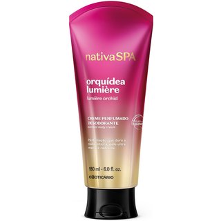 Creme Perfumado Desodorante Nativa SPA Orquídea Lumière 180ml