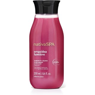Sabonete Líquido Perfumado Nativa SPA Orquídea Lumière 250ml