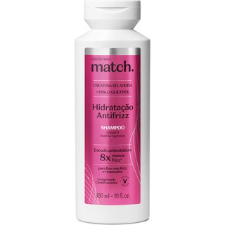 Shampoo Match Hidratação Antifrizz 300ml