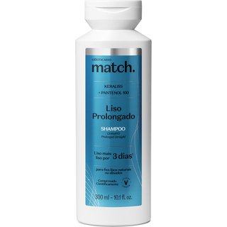 Shampoo Match Liso Prolongado 300ml
