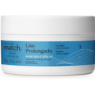 Máscara Capilar Match Liso Prolongado 250g