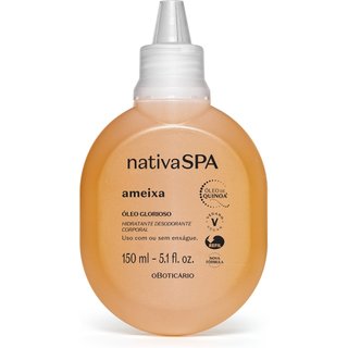Refil Óleo Glorioso Hidratante Desodorante Corporal Nativa Spa Ameixa 150ml