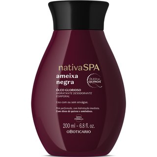 Óleo Glorioso Hidratante Desodorante Corporal Nativa Spa Ameixa Negra 200ml