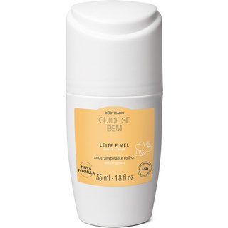 Antitranspirante Roll-on Cuide-se Bem Leite e Mel 55ml