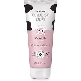 Loção Hidratante Desodorante Cuide-se Bem Deleite 200ml