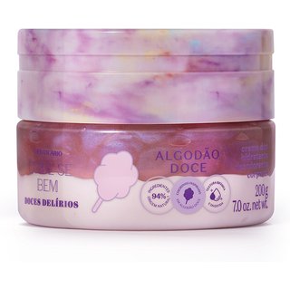Creme Duo Desodorante Hidratante Corporal Cuide-se Bem Doces Delírios Algodão Doce 200g