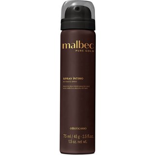Spray íntimo Malbec Pure Gold 75ml