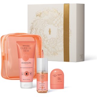 Kit Presente Natal Cuide-Se Bem Pessegura (4 itens)