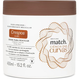 Creme Para Pentear Match Ciência das Curvas Crespos 450ml