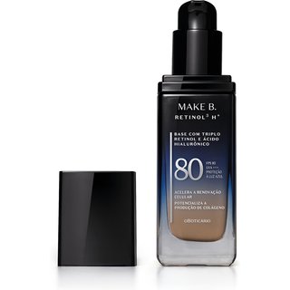 Base Líquida FPS80 Make B. Retinol³ H+ Cor 130Q 26g