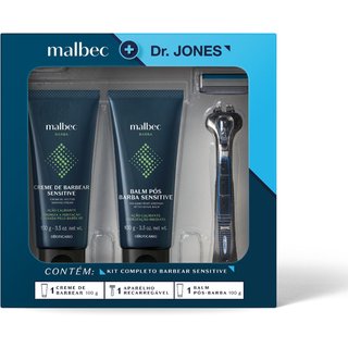 Kit Malbec Sensitive E Dr. Jones ( 3 itens)