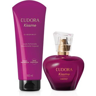 Combo Kiss Me Cabernet: Desodorante Colônia 50ml + Loção Corporal 100ml