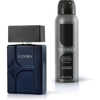 Combo Eudora H: Desodorante Colônia 100ml + Desodorante Antitranspirante Aerossol 125ml/75g