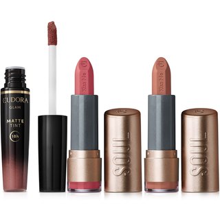 Combo Batons Nudes Rosados: Rosé Vintage 4g + Rose Único 3,7g + Nude Rosado 3,7g