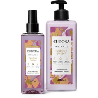 Combo Instance Ameixa e Praliné: Creme Corporal 400ml + Spray Perfumado 200ml