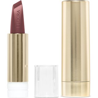 Combo Sofisitcada e Confiante: Batom Marrom 3,4g + Case Dourado