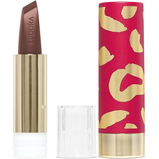 Combo Glamourosa e Determinada: Batom Marrom 3,4g + Case Rosa