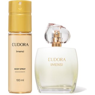 Conjunto Imensi Eudora Feminino - Desodorante Colônia 100ml + Body Spray 100ml