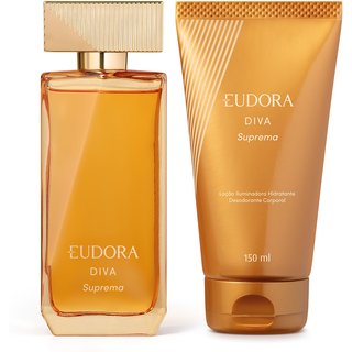 Combo Diva Suprema: Desodorante Colônia 100ml + Loção Iluminadora Hidratante 150ml