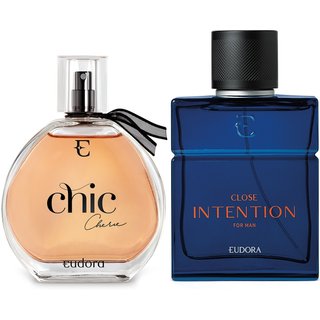 Combo Desodorante Colônia: Chic Chérie 95ml + Close Intention 100ml