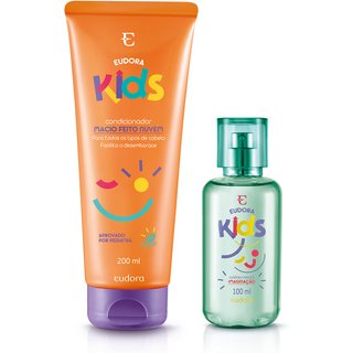 Combo Eudora Kids: Colônia Infantil 100ml + Condicionador 200ml