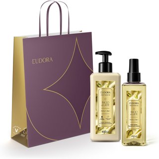 Combo Presente Instance Pistacchio: Body Splash Desodorante Colônia 200ml + Creme Corporal 400ml + Sacola