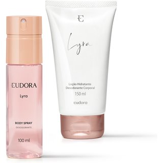 Combo Lyra: Loção Hidratante Corporal 150ml + Desodorante Body Spray 100ml