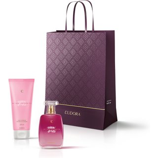 Combo Niina Secrets: Desodorante Colônia 100ml + Loção Corporal 200ml + Sacola