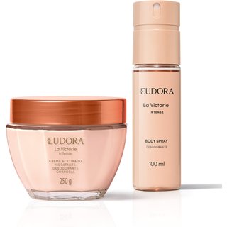 Combo La Victorie Intense: Body Spray 100ml + Creme Corporal 250g