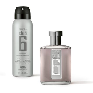 Combo Club 6: Desodorante Colônia 95ml + Desodorante Antitranspirante Aerossol 75g