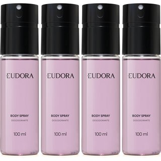 Combo Body Spray Eudora (4 itens)
