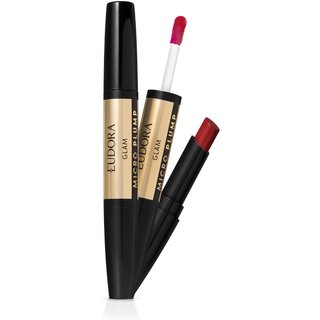Batom Duo Vermelho Único Glam Micro Plump 1,8g