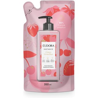 Refil Creme Hidratante Desodorante Corporal Instance Frutas Vermelhas 350ml