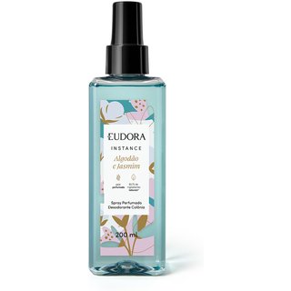Eudora Instance Algodão e Jasmim - Spray Perfumado Desodorante Colônia 200ml
