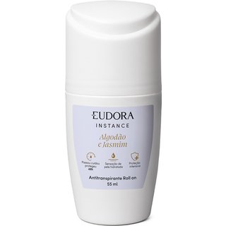 Desodorante Antitranspirante Roll on Instance Algodão e Jasmim 55ml
