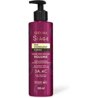 Creme para Pentear Volume Siàge Pro Cronology Curvas 300ml