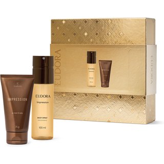 Kit Presente Impression: Gel Creme Pós Barba 75g + Desodorante Body Spray 100ml