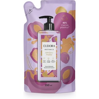 Refil Creme Hidratante Desodorante Corporal Instance Ameixa e Praliné 350ml