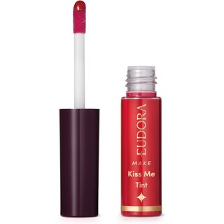 Batom Líquido Vermelho Happy Eudora Make Tint Mood 5,5ml