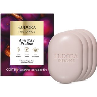 Sabonete Vegetal em Barra Perfumado Instance Ameixa e Praliné 4x80g v2