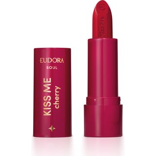 Batom Matte Vermelho Viciante Kiss Me Cherry 3,7g