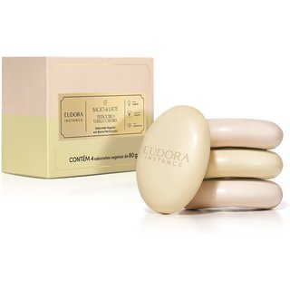 Sabonete em Barra Vegetal Perfumado Instance Sortidos 80g (4 unidades)